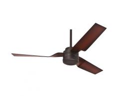 Ventilateur de plafond CABO FRIO - Ø hélice 1320 mm - hêtre brun café / bronze neuf
