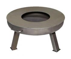 Buschbeck - Plancha acier 2 mm pour Brasero 60 cm. Gris. Marque : . Réf. : 111276 - Gris