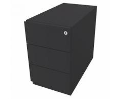 Bisley Caisson roulant Note™, avec 3 tiroirs universels, h x l x p 495 x 300 x 565 mm, avec barre