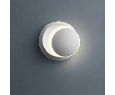 Appliques Murales Interieur Blanc Lampe Murale LED 5W Moderne Applique Murale Blanc Chaud Créatif