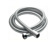 Flexible de douche 130 cm Inox chromé format standard 1/2 (15 x 21mm)
