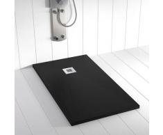 Receveur de douche Résine PLES Noir - 170x100 cm