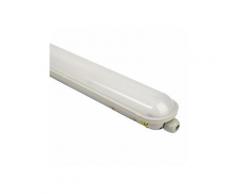 Réglette LED Etanche Câblage Traversant 150cm 55W 4000K IP65 - Crealys
