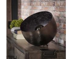 Lampe à poser industrielle en métal noir Louis Diamètre 36 cm