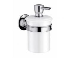 Distributeur savon liquide mural Montreux brossé Hansgrohe 42019820