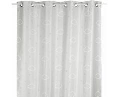Rideau Enfant Occultant et Motifs Phosphorescents Gris 140 x 260 cm - Gris