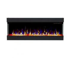 Cheminée électrique murale cm 48,4x20x127 INSERT-50 - Glow-fire