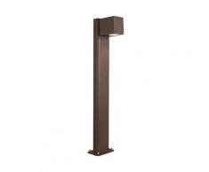 Lampe d'extérieur sur pied industrielle brun rouille 65 cm IP44 - Baleno Qazqa Rustique, Moderne
