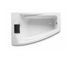 Baignoire d'angle gauche HALL 1500 x 1000mm BLANC
