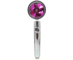 Pommeau De Douche Portable à Haute Pression à Hélice Turbo, Rotation à 360 °, Puissant Jet à Main