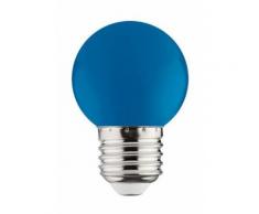 Ampoule LED globe bleu 1W (Eq. 8W) E27
