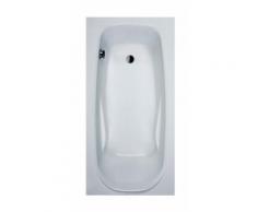 Leda - Baignoire rectangulaire 170x70 cm 170 L Blanc - FIRST LINE