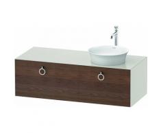 Duravit White Tulip, meuble sous-vasque suspendu, largeur 1300 x profondeur 550mm, avec 1x