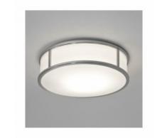 Plafonnier rond Mashiko LED 300 IP44 salle de bain - Chrome - Chrome