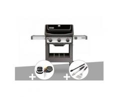 Barbecue gaz Weber Spirit II E-310 + plancha + Thermomètre iGrill 3 + Kit ustensiles 3 pièces Better