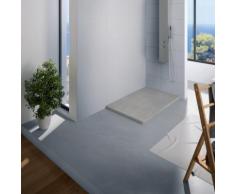 Kinedo - Receveur douche rectangle Kinerock, 140 x 90, Gris pierre