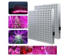 Randaco - 2x 45W 225LED Lampe de Croissance Plant Full Spectrum uv Culture Floraison Légume