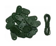 Kit de 30 fixations pour brise vue, canisse et natte - Werkapro