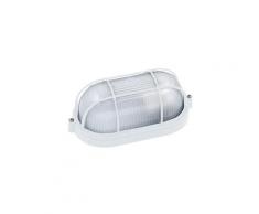 Desineo - Hublot étanche oval avec grille de protection pour extérieur et Sauna E27