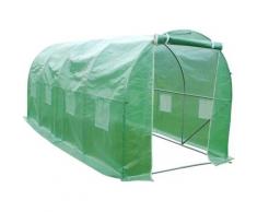Habitat Et Jardin - Serre Tunnel de jardin 'Althea' - 9m² - 4.5 x 2 x 2 m