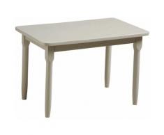 Aubry Gaspard - Table enfant en hêtre gris clair - Gris clair