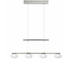 Suspension DEL 24 W lustre luminaire plafond lampe LED hauteur réglable verre