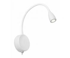 Loke Lecteur Blanc Led 3W 3000K
