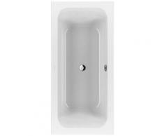 Baignoire Villeroy et Boch rectangle acrylique rectangle LOOP & Friends Square Duo, UBA199LFS2V