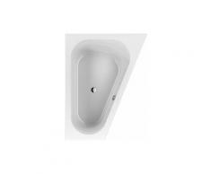 Baignoire Villeroy and Boch acrylique forme spéciale LOOP & Friends ovale, UBA175LFO9REV