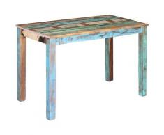 Betterlife - Table de salle à manger Bois de récupération solide 115x60x76cm2182-A