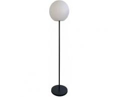 Lumisky - Lampadaire lumineux rechargeable pied métal design scandinave LED blanc chaud/blanc