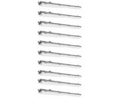 Ensemble 10 baignoires LED Plafonniers Halls Lampes Tubes Atelier Pièce humide Luminaires Industrie