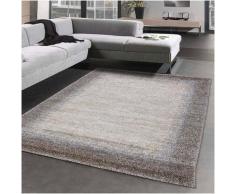 160x160 carre - UN AMOUR DE TAPIS - Tapis Carré - Tapis Salon Moderne Design Faux Uni Poils Ras