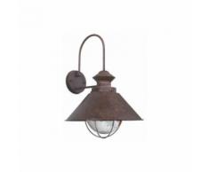 Applique mur extérieur modèle rustique naitica g-Brun
