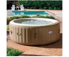 Spa rond gonflable - Intex - Marron - Livraison gratuite