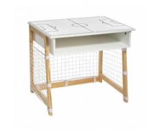 Atmosphera - Bureau d'écolier en Bois Esprit Cage de foot H 52 cm