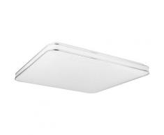 Etc-shop - Plafonnier spots Panneau de plafond chrome Smart Home avec effet étoile, application et