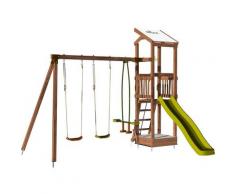 Aire de jeux avec portique et bac à sable - HAPPY Swing 120 sans option