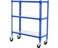 Étagère en métal KIT SIMONCLICK MOBILE SUPERPLUS 3/300 900 AZUL/GAL