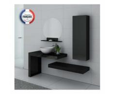 Meuble de salle de bain Monza Noir