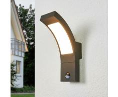 LED Lampe Exterieure Detecteur De Mouvement 'Juvia' en aluminium