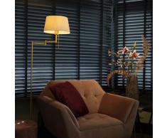 ladas - Lampadaire Rustique - 1 lumière - H 1535 mm - Bronze - Rustique - Éclairage intérieur