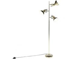 tommy - Lampadaire Design - 3 lumière - H 153 cm - Laiton - Design,Art Deco - Éclairage intérieur