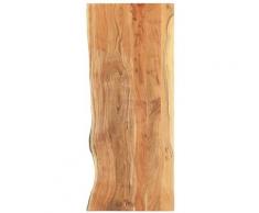 Happyshopping - Dessus de meuble-lavabo de salle de bain Acacia 140x55x3,8 cm