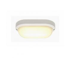 TERANG 2 XL, applique et plafonnier, ovale, blanc, 22W LED, 3000K - Blanc