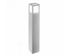 Poteau en aluminium nora ges341 led ip54 lampadaire extérieur moderne 65cm e27 - Gea Led