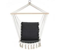 Detex - Chaise suspendue 55x100cm Siège fauteuil suspendu hamac Charge max. 150 kg Gris