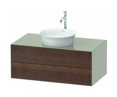 Duravit Ag - Duravit White Tulip, meuble-lavabo mural, largeur 1000 x profondeur 550mm, avec 2