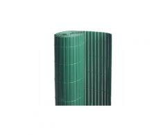 Canisse en PVC vert - 90% d'occultation, Longueur 54 m, Hauteur 1.50 m