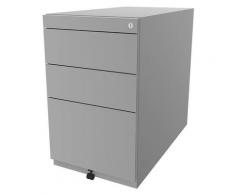 Bisley Caisson fixe Note™, avec 2 tiroirs universels, 1 tiroir pour dossiers suspendus, sans haut,
